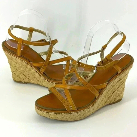 AMERICAN EAGLE  OUTFITTERA WEDGE SANDALS - Picture 3 of 5